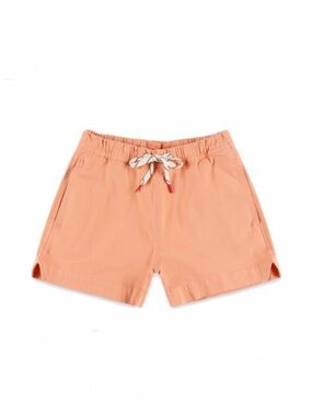 Topo Designs Woman's Organic Cotton Dirt Shorts in Peach Size Small